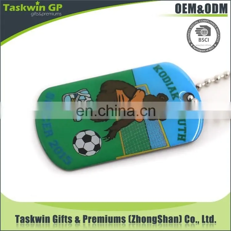 whole sale printable printed dog tag for promotional
