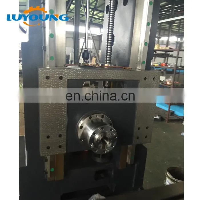 ck680 high quality 2 axis metal cnc vertical turning lathe machine