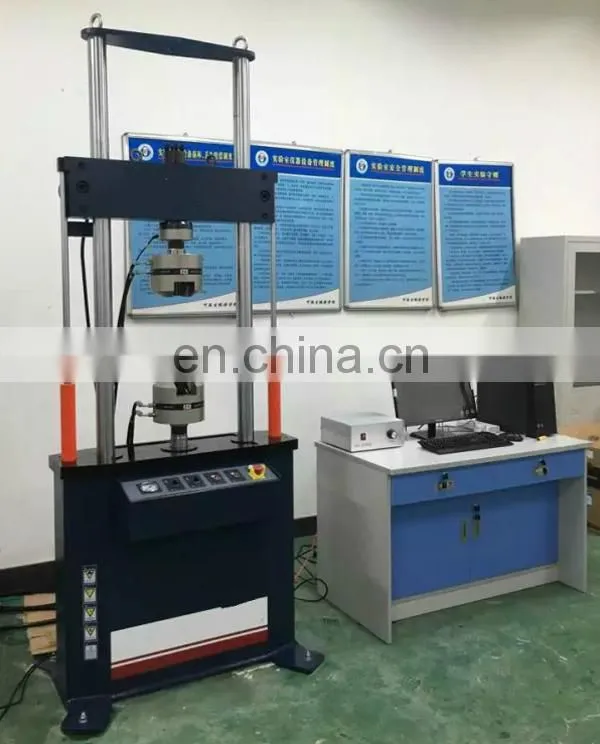 PWW-1000 Computer Control Electro-hydraulic Servo Dynamic Static Tensile Fatigue Universal Testing Machine