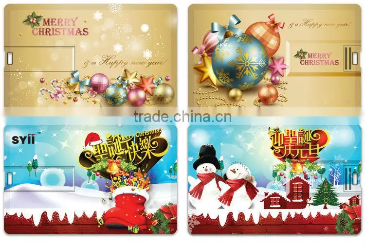 new products 2016 novelty custom business card usb flash drive,32MB-64GB promotional usb card, cooporate gift customized usb