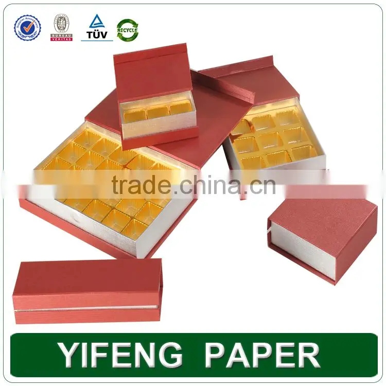 Custom Luxury Cardboard Paper Gift Packaging Chocolate Box