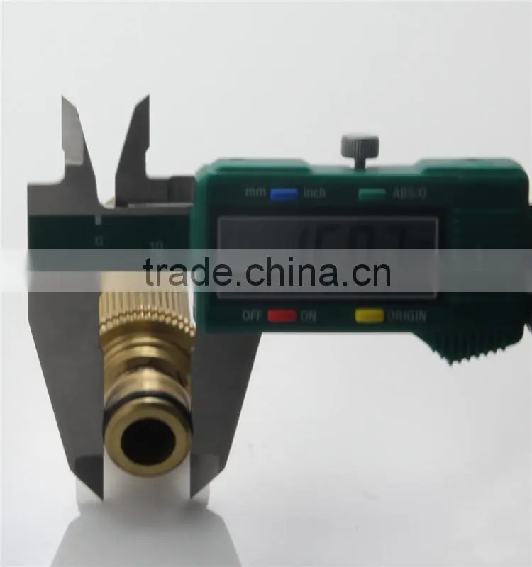 Copper adjustable garden water spray nozzle/ brass fitting