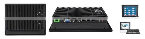 Atom N2800 CPU RS 232/485 interface fanless customized size panel pc