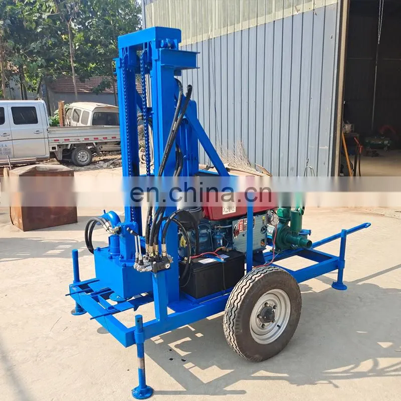 Easy Operate Diesel Water Well Drilling Rig / Water Well Drilling Rig / Water Well Drill Machine