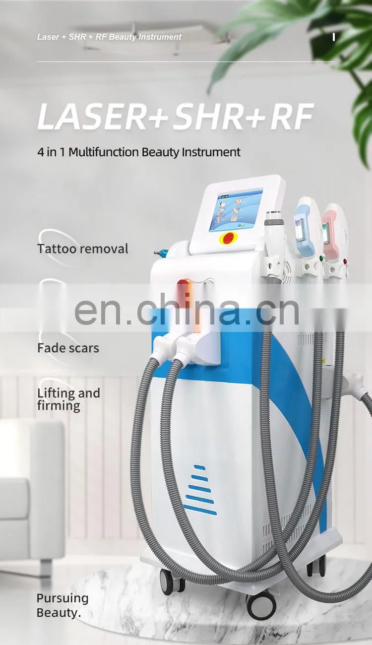 price qswitch laser opt hair tattoo pigmentation removal machine
