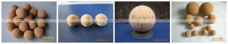 Reboinc-X1 12MM colored and natural color cork table soccer ball