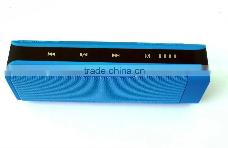 Handsfree and line-in portable Bluetooth speaker power bank for smart phone