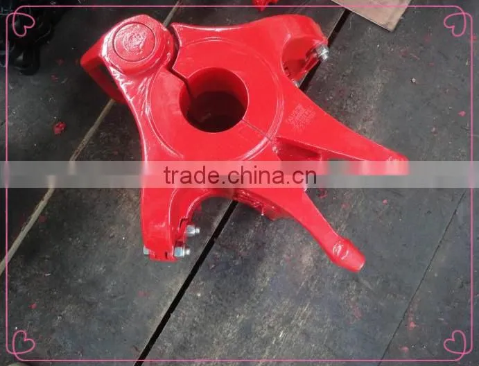 API 8A/8C Oilfield DDZ center latch type elevators with 18 degree taper shoulder for drill pipe and drill tools