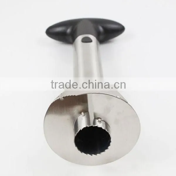 Multi-function pineapple peeler corer slicer stainless steel apple peeler corer slicer