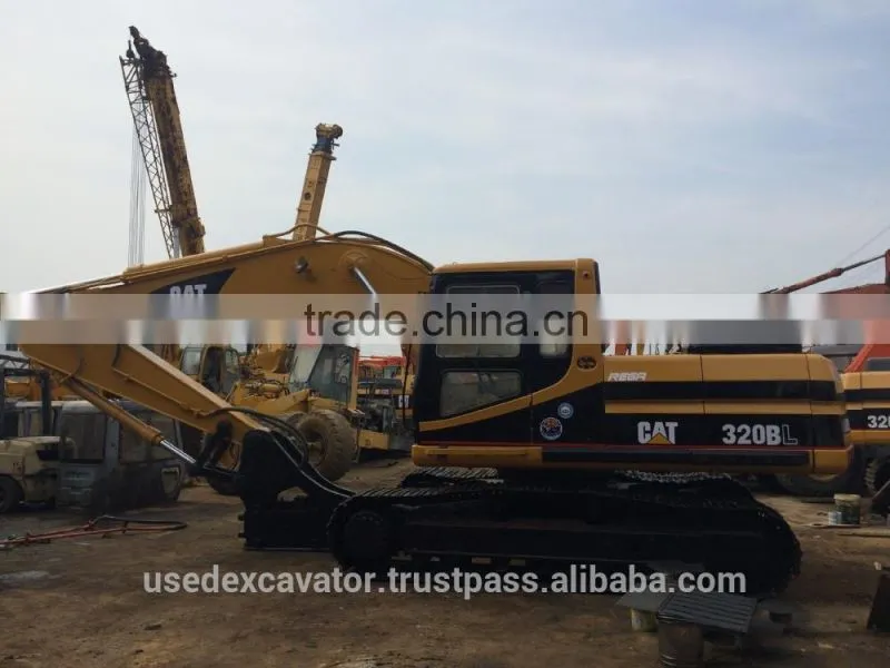 Hot Sale CAT Excavator 320 Second Hand CAT 320BL Hydraulic Crawler Excavator With Hammer For Sale Low Price