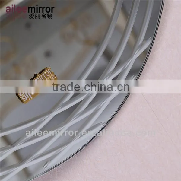 Oval shape acrylic mirror float tinted glass mirror