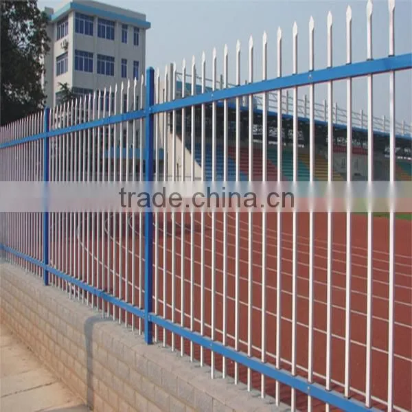 High quality safety cheap wrought iron tube fence