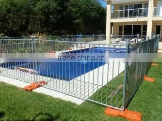 swimming pool or spa Temporary Pool Fence steel welded high quality for sale