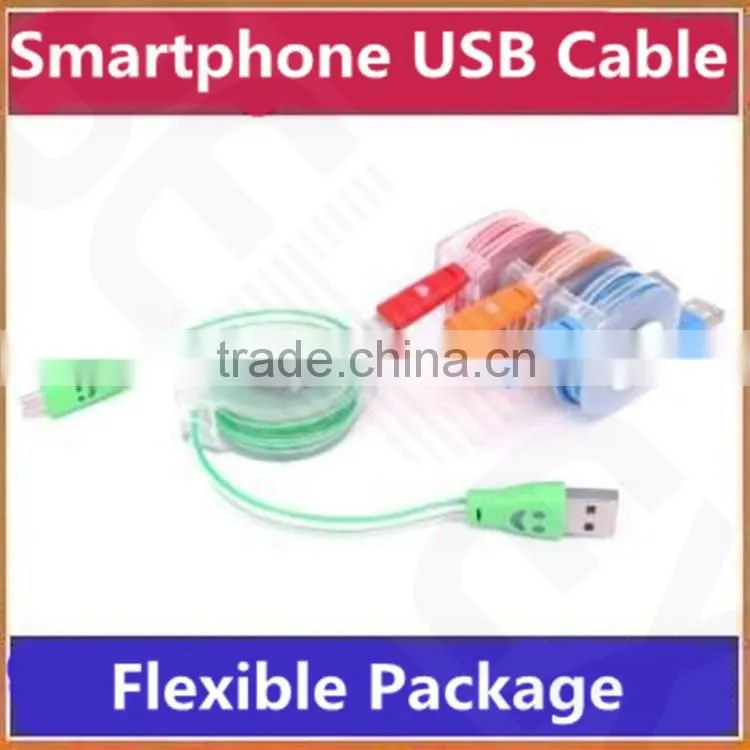 6ft 5 Pin Micro LED Light USB Charging Cable