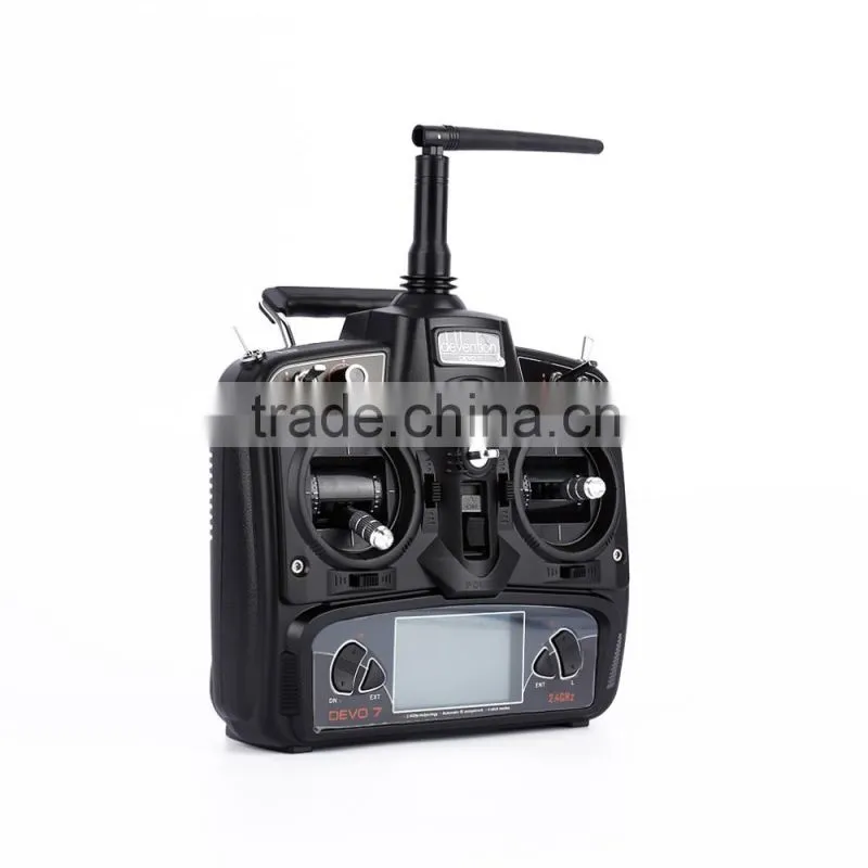 2.4G 7CH LCD Screen Radio System Transmitter RC Airplane for WALKERA DEVO 7