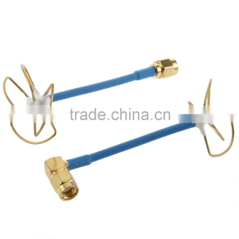 5.8G 3 Blade Clover Transmitting antenna Inner hole L-Shaped Connector Audio Video FPV