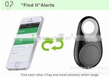 hot selling anti-lost smart bluetooth tracker Child Bag Wallet Key Finder GPS Locator Alarm 4 Colors Newest