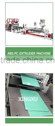 ABS plastic extrusion machinery and plastic extruder