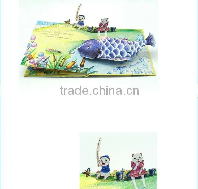 Kids 3D pop-up books