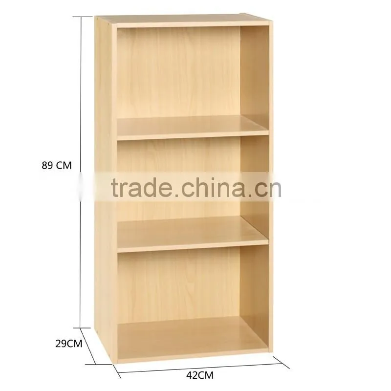 Modern wood shop display book racks/ library bookshelf (SZ-FCB379)