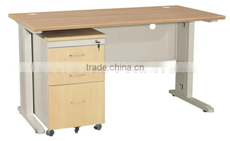 Modern furniture design corner computer desk with drawer locker (SZ-ODB352)