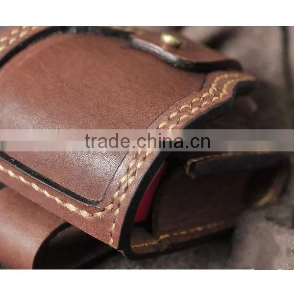 High quality coustom leather lighter case
