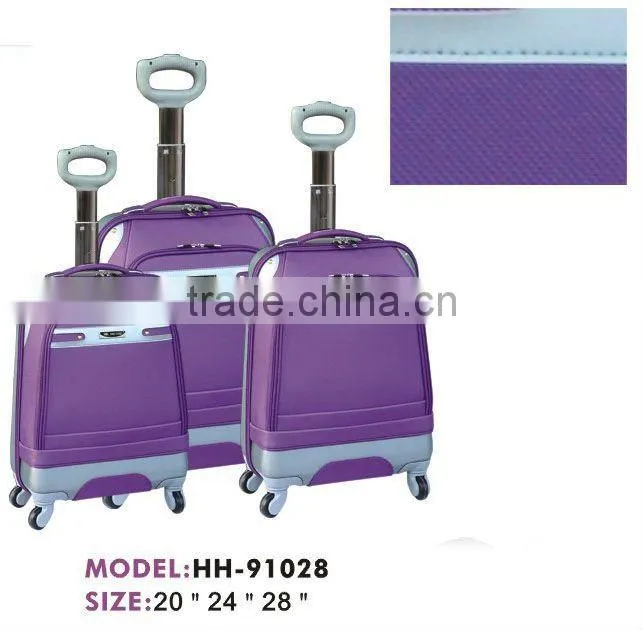 EVA+Polyester travel suitcase