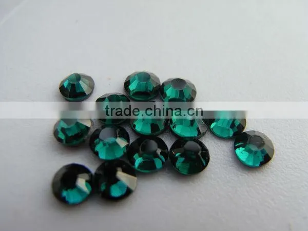 4X8mm n 5X10mm jet hematite boat shape hot fix rhinestones , DMC hot fix stones