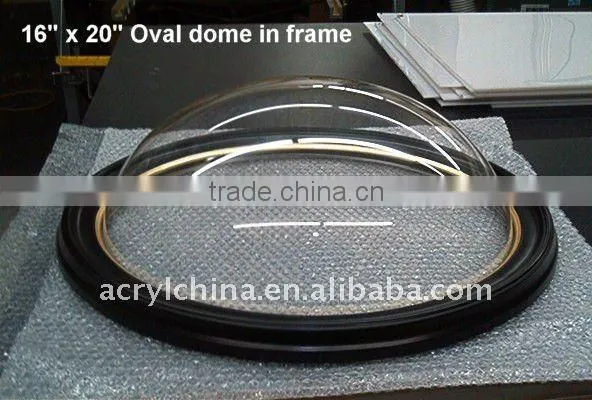 perspex dome / hemiphere-shaped domes / perspex round cover for bread&cake&pastry cover