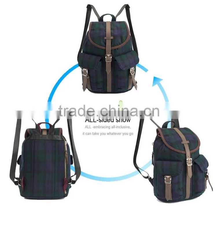 high quality backpack/wholesale canvas backpack/design your own backpack fashion