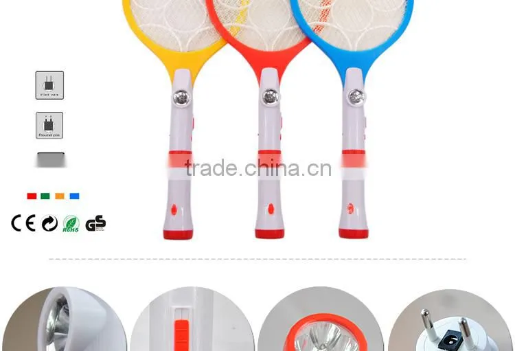 Electric mosquito killer with LED and torch