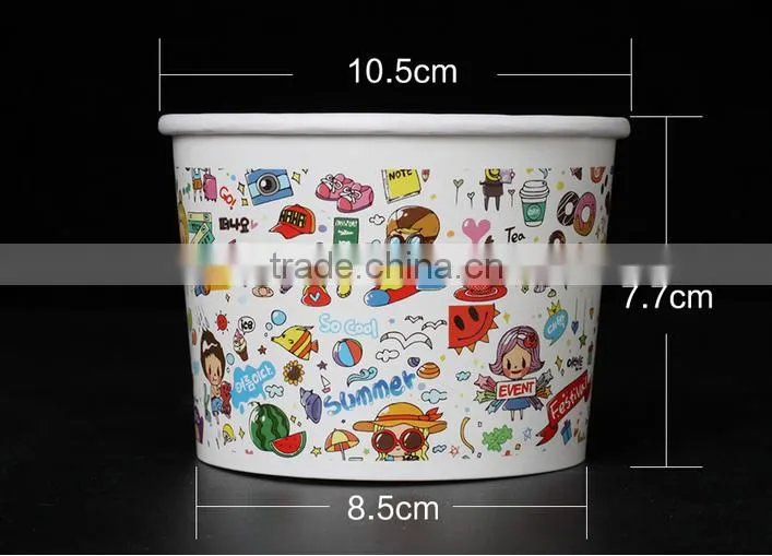 16oz Hot sale disposable cheap bowl paper cup