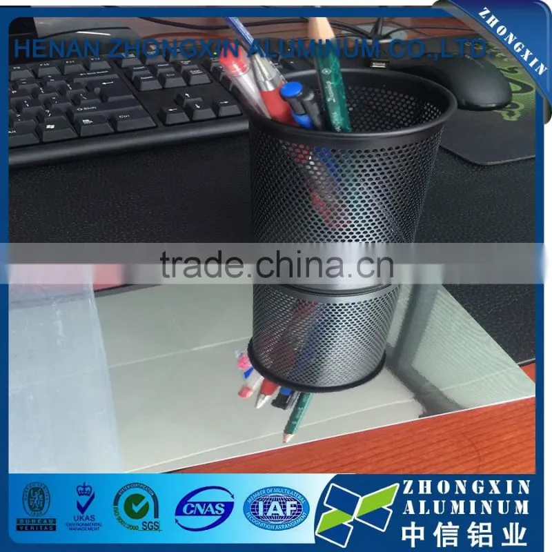 Premium 1050 mirror film cladding aluminum sheet for LED light