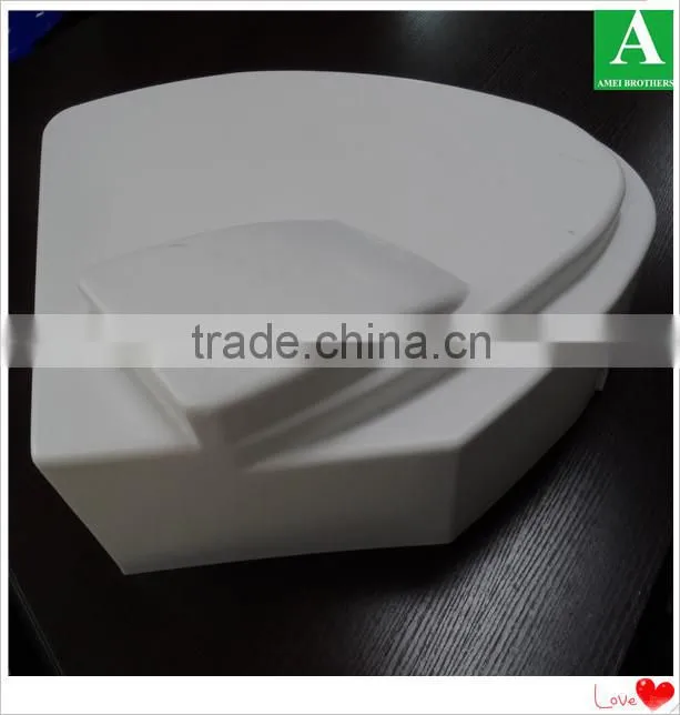 White ABS texture plastic wall vacuum forming plastic panel