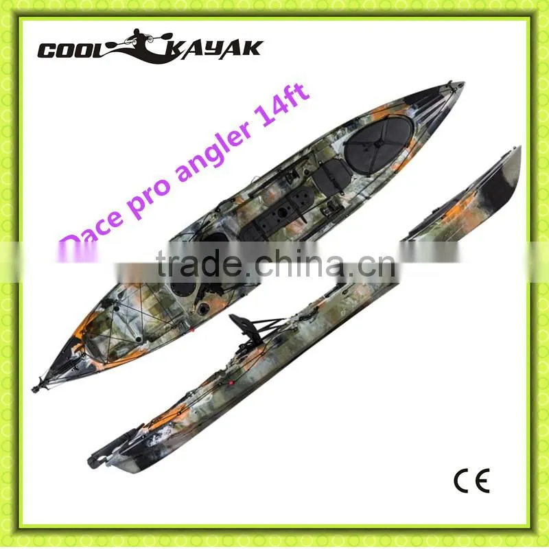 Apply to kayak canoe and other fishing vessel Flush rod holder from coolkayak
