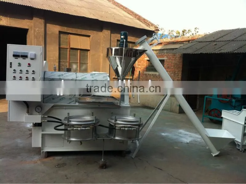 China best quality farming machinery soybean oil press machine with CE approved