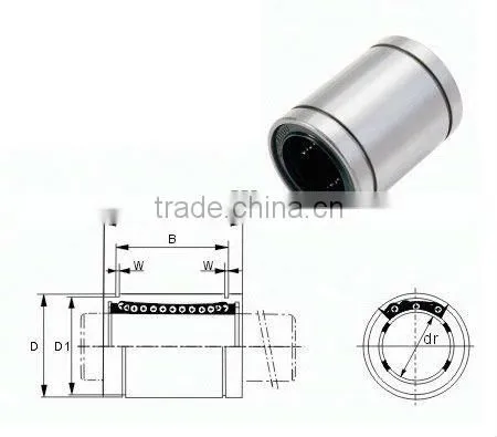 F Linear bearing LM 4