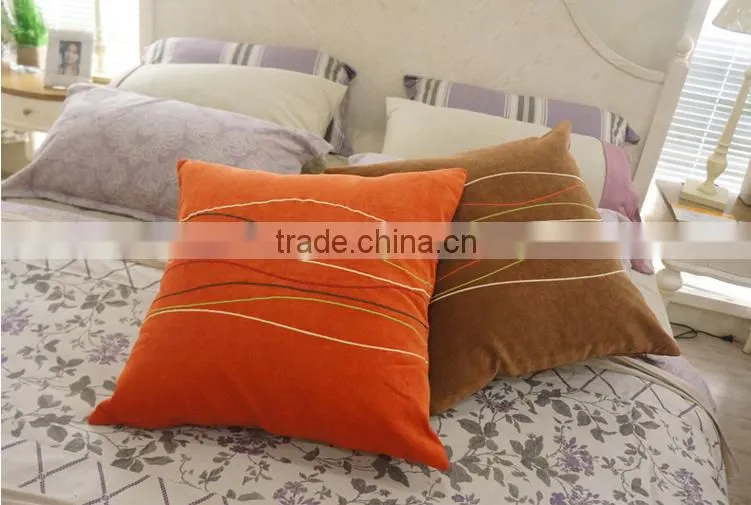 high quality sofa / car cushion and customized throw pillow