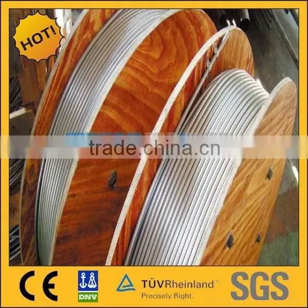high precision stainless steel coil tubing ASTM A249/A269 304L