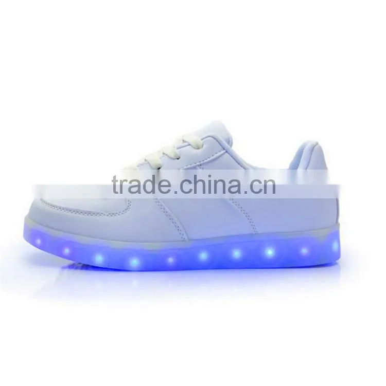 waterproof adult fashion led shoes strip flashing led shoes