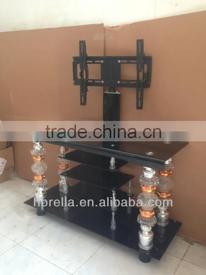 2014 tempered glass TV stand