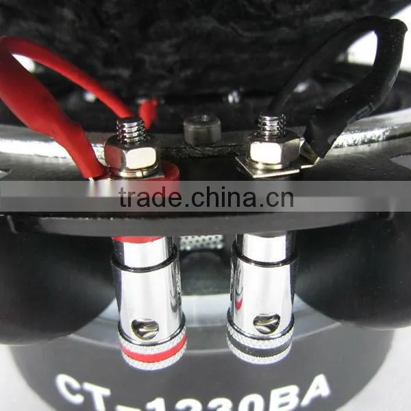 Cometa CT-1230BA 12inch 2000W China subwoofer for car/1200w subwoofer speaker/foam edge subwoofer