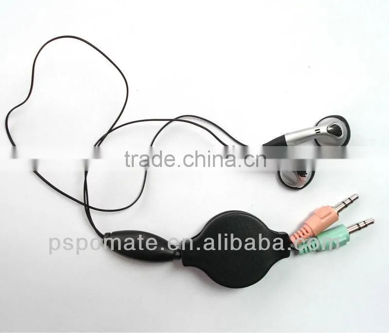 earphonesearphones with microphone and OEM logo as promotional gift