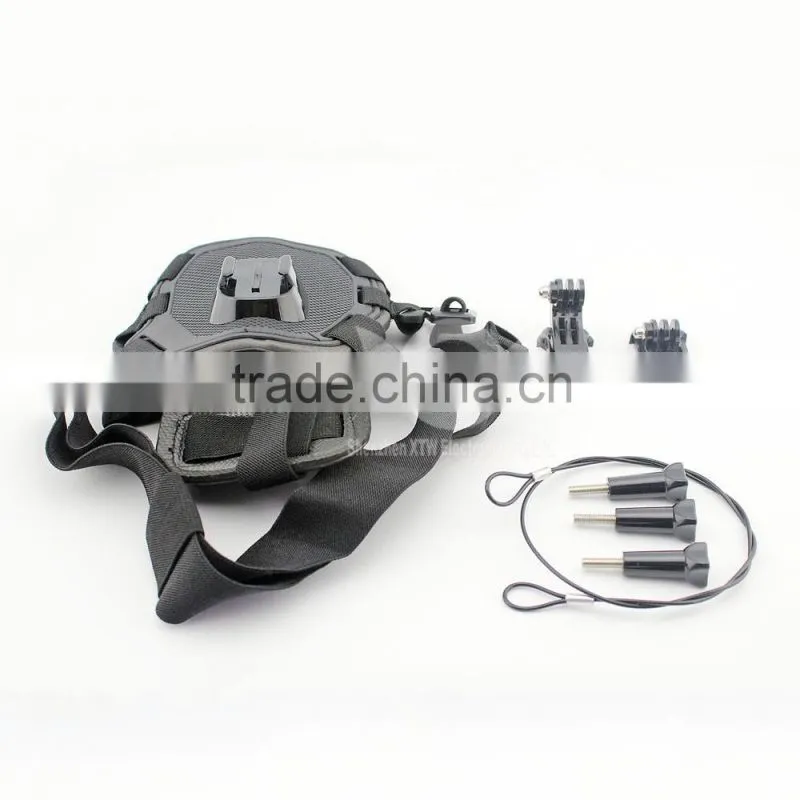 Sports gopro camera mount accessories set used for go pro HD camera gopro 4 3 accessories
