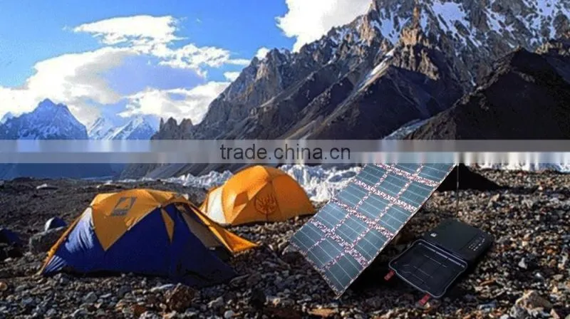 PORTABLE ROLLABLE WATERPROOF SOLAR CHARGER For Outdoor Adventure