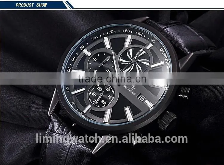 2015High Quality Factory direct sale stainless steel watch Male Wrist Watch Sport Watch for Men Quartz Analog Men's St