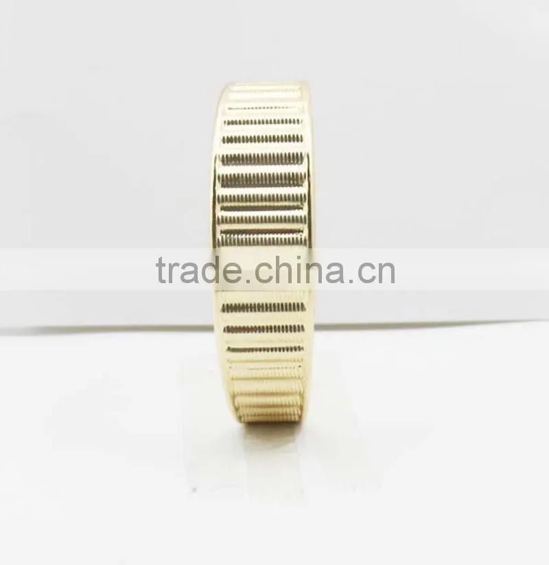 Fashion 316L Stainless Steel Gold Cuff Bangle 2016