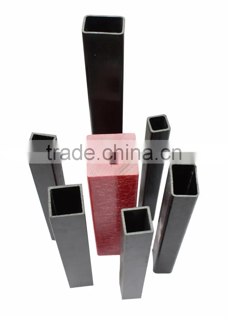 Reinforced Plastic Fiberglass GRP / FRP profiles, High strength FRP pipe, Anti-Electric FRP tube with Pultrusion
