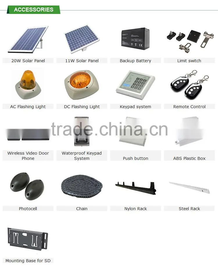 DC 24V Sliding Gate Openers