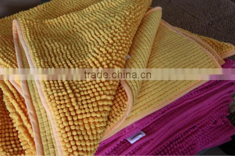 Chenille high pile floor carpet mat living room floor carpet